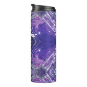 "Beruhige deinen Geist" Thermosbecher (Nach rechts gedreht)