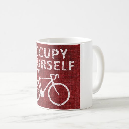 Beruhige dich selbst kaffeetasse (VorderseiteRechts)