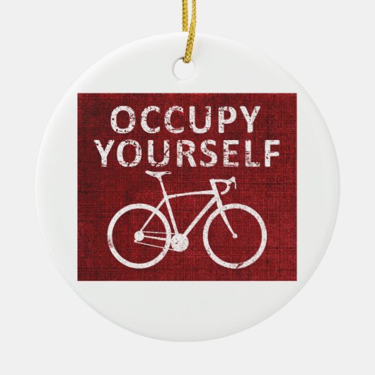 Beruhige dich selbst keramikornament (Vorne)