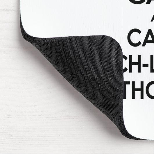 Beruhige dich und rufe einen Sprachpathologen an Mousepad (Ecke)