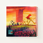 Beruhige Geschichten-Notebook mit Phrase Notizblock (Rückseite)