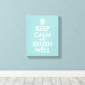 Beruhige Leinwand für Zahnarzt behalten | Zahnbüro (Insitu (Holzboden))