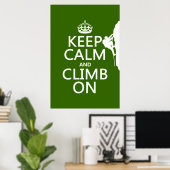 Beruhige Umgebung behalt und Klimabedingungen (ein Poster (Heimbüro)