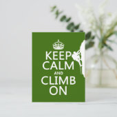 Beruhige Umgebung behalt und Klimabedingungen (ein Postkarte (Stehend Vorderseite)