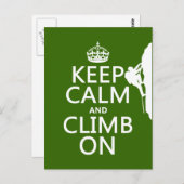 Beruhige Umgebung behalt und Klimabedingungen (ein Postkarte (Vorne/Hinten)