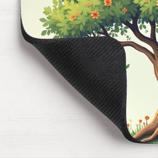 Beruhigen der Baummauspad Mousepad (Ecke)