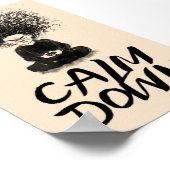 Beruhigen Poster (Ecke)