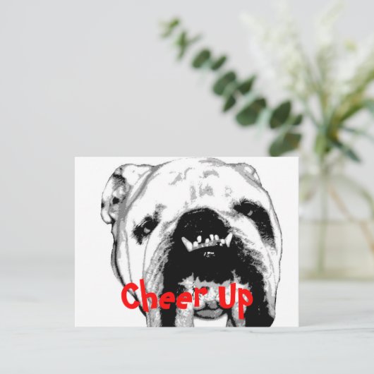 beruhigen postkarte (Stehend Vorderseite)