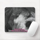 beruhigen Sie das Baby schläft Mousepad (Mit Mouse)