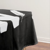 Beruhigen Sie den Flamingo-Rosa Tischdecke (Beispiel)