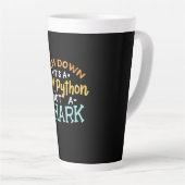 Beruhigen Sie sich auf eine kleine Python Milchtasse (Rechte Ecke)