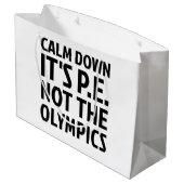 Beruhigen Sie sich darauf, dass es sich nicht um d Große Geschenktüte (Rückseite Schrägansicht)