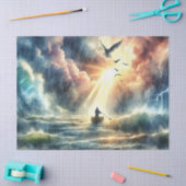 Beruhigen Sie sich im Storm-Tissue Seidenpapier (Basteln)