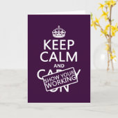 Beruhigen und anzeigen (egal in welcher Farbe) beh Karte (Gelbe Blume)