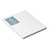 Beruhigen und anzeigen (egal in welcher Farbe) beh Notizblock (angewinkelt)