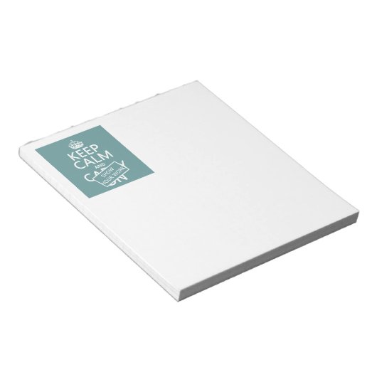 Beruhigen und anzeigen (egal in welcher Farbe) beh Notizblock (angewinkelt)