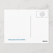 Beruhigen und die Rechte der Vereinigten Frauen Bl Postkarte (Rückseite)