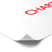 Beruhigen und vertrauen Sie dem Wirtschaftsprüfer. Poster (Ecke)