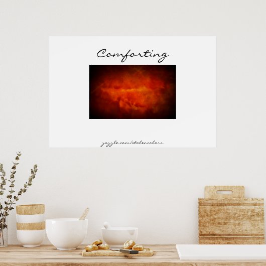 beruhigend poster (Küche)