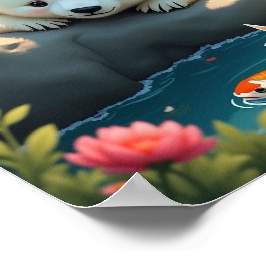 beruhigend poster (Ecke)