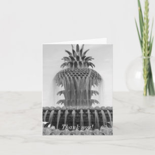 Beruhigende Ananas Danke-Karte Dankeskarte