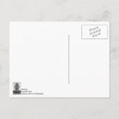 Beruhigende Ananas Postkarte (Rückseite)