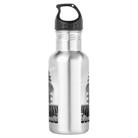 Beruhigende Ananas Wasserflasche (Rückseite)