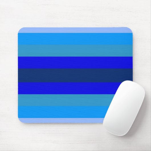 Beruhigende blaue Mausunterlage Mousepad (Mit Mouse)
