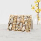 beruhigende Grußkarte Karte (Gelbe Blume)