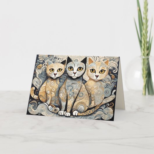 beruhigende Grußkarte Karte (Vorderseite)