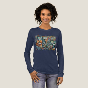beruhigende Katzen 2 Tri-Blend Shirt