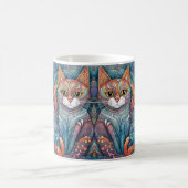 beruhigende Katzen Kaffeetasse (Mittel)