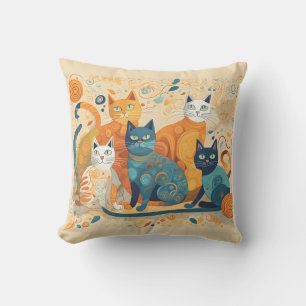 beruhigende Katzen Outdoor-Kissen Kissen