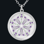 *~* beruhigende Mandala - heilende Energie über Versilberte Kette<br><div class="desc">Wie ein geistiger Energieheiler des beruflichen Abstandes seit 2001, ich gelernt haben, sich entwickelt und verwendet dem Power der heilenden Absicht der Energie. Mein ganzer SCHMUCK MIT ABSICHT (R) trägt die heilende Energie der positiven Äusserung. Diese Energie-Mandalahalskette des Sterlingsilbers heilende ist bereit, Ihre eigene persönliche Absicht zu empfangen. Wenn diese...</div>