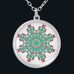 *~* beruhigende Mandala - heilende Energie über Versilberte Kette<br><div class="desc">Wie ein geistiger Energieheiler des beruflichen Abstandes seit 2001, I, Anna Rosa, gelernt haben, sich entwickelt und verwendet dem Power der heilenden Absicht der Energie. Mein ganzer SCHMUCK MIT ABSICHT (R) trägt die heilende Energie der positiven Äusserung. Diese Energie-Mandalahalskette des Sterlingsilbers heilende ist bereit, Ihre eigene persönliche Absicht zu empfangen....</div>