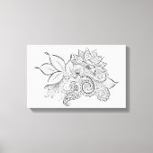 beruhigende Momente in eingepacktem Leinwand (Vorderseite)