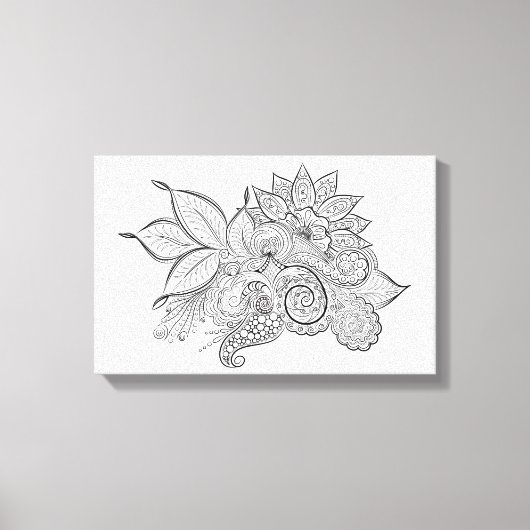 beruhigende Momente in eingepacktem Leinwand (Vorderseite)