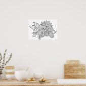 beruhigende Momente Poster (Küche)