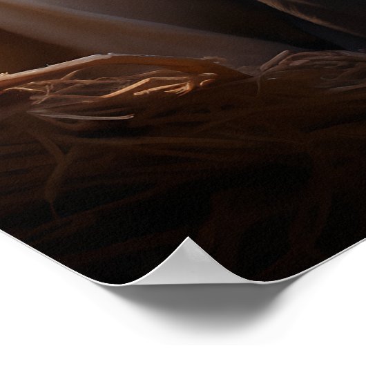 Beruhigende Nativrepräsentation Poster (Ecke)