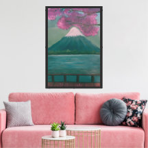 Beruhigende Naturwandkunst