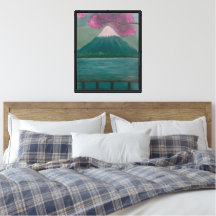 Beruhigende Naturwandkunst