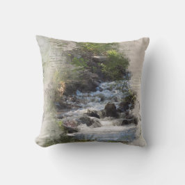 Beruhigende Sounds Kunstwerk Kissen