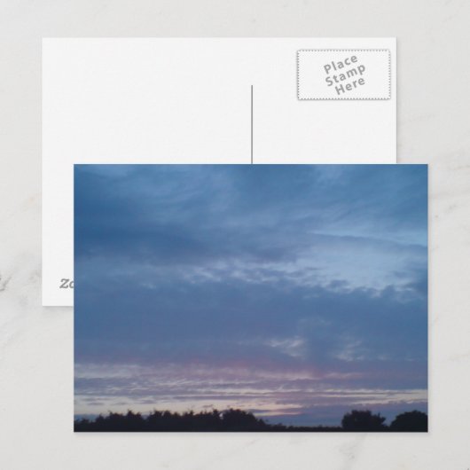 beruhigende Tones Postkarte (Vorne/Hinten)