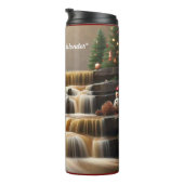 "Beruhigende Winterabende" Thermosbecher (Nach rechts gedreht)