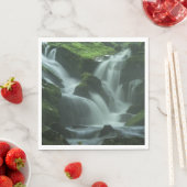 Beruhigender Wasserfall Serviette (Beispiel)