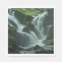 Beruhigender Wasserfall Serviette
