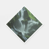 Beruhigender Wasserfall Serviette (Ecke)