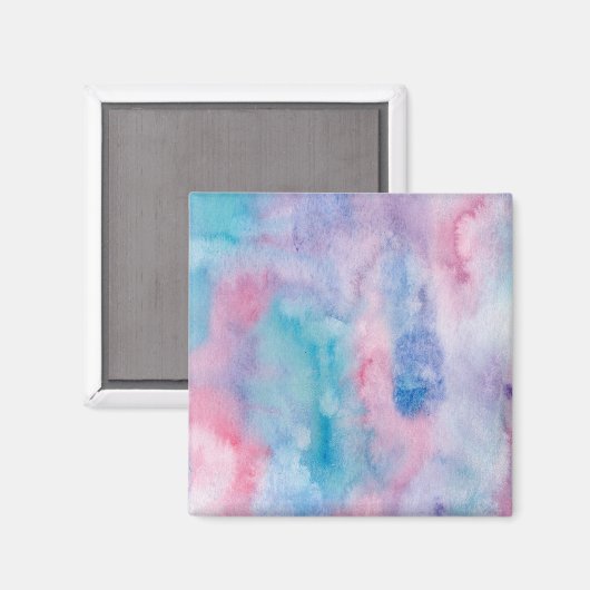 Beruhigendes Aquarell Magnet (Vorderseite/Rückseite)