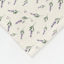 Beruhigendes Wasserfarben-Lavendel und Winterbeere