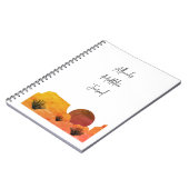 Beruhigendes Wüstenmond-Meditationsnotizbuch Notizblock (Linke Seite)